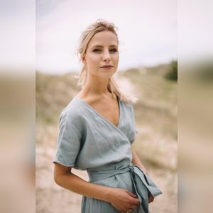 Brand New Linenfox Linen Dress